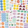 ban.do Sticker Book of Goal Setting Stickers, 35 Sticker Sheets with Colorful/Fun/Positive Stickers for Journals and Planners, Issue 1