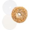 ban.do Fun Novelty Food Theme Stationery, Small Size Flip Bagel Notepad, Everything Bagel
