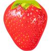 ban.do Novelty Notepad with 80 Sheets, Funny/Cute Memo Pad for Work/Office in Fruit Shape, Strawberry