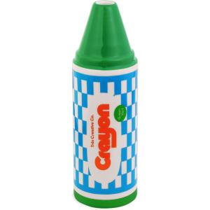 ban.do Green Crayon Vase, Decorative Vase for Classroom or Home Office, Single Flower Vase, Cute Vase for Teacher Appreciation or Funky Home Decor, Color Me Happy