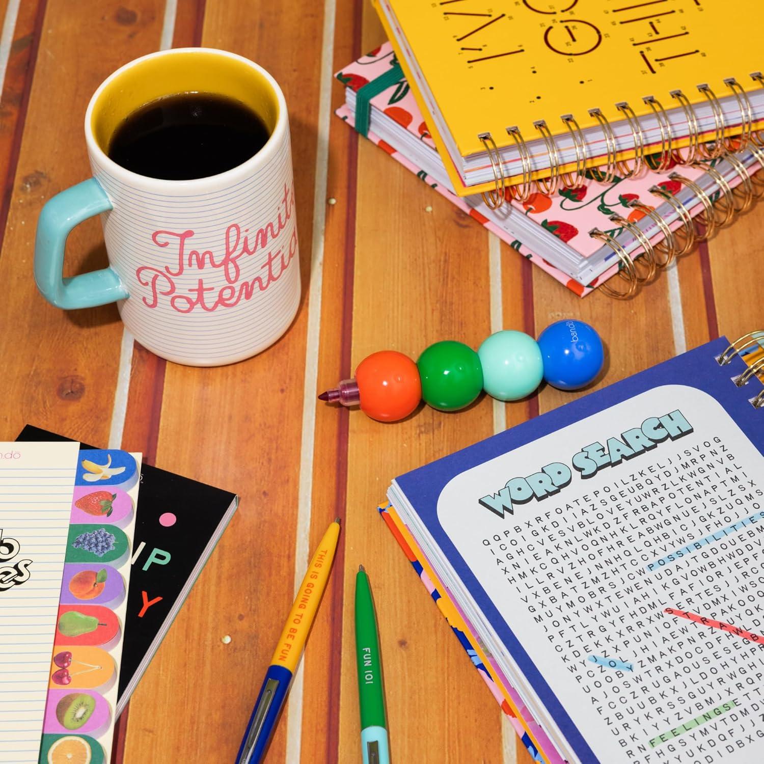 imagebando Novelty Quote Ceramic Mug 12 Ounce Coffee and Tea Cup with Large Handle Dishwasher and Microwave Safe Infinite Potential