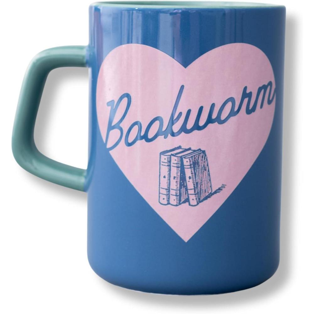 imagebando Ceramic Mug 12 Ounce Coffee Cup Dishwasher and Microwave Safe Mug BookwormBookworm