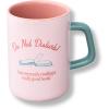 ban.do Ceramic Mug, 12 Ounce Coffee Cup, Dishwasher and Microwave Safe Mug (Bookworm)(Do Not Disturb)