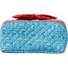 ban.do Getaway Quilted Toiletry Bag with Bow Handle and Satin Interior (Flowers and Bows)