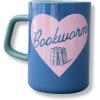 ban.do Ceramic Mug, 12 Ounce Coffee Cup, Dishwasher and Microwave Safe Mug (Bookworm)(Bookworm)