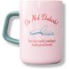 ban.do Ceramic Mug, 12 Ounce Coffee Cup, Dishwasher and Microwave Safe Mug (Bookworm)(Do Not Disturb)