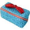 ban.do Getaway Quilted Toiletry Bag with Bow Handle and Satin Interior (Flowers and Bows)