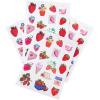 ban.do Strawberry Scented Stickers, 72 Fruit Theme Matte Stickers (Strawberries)
