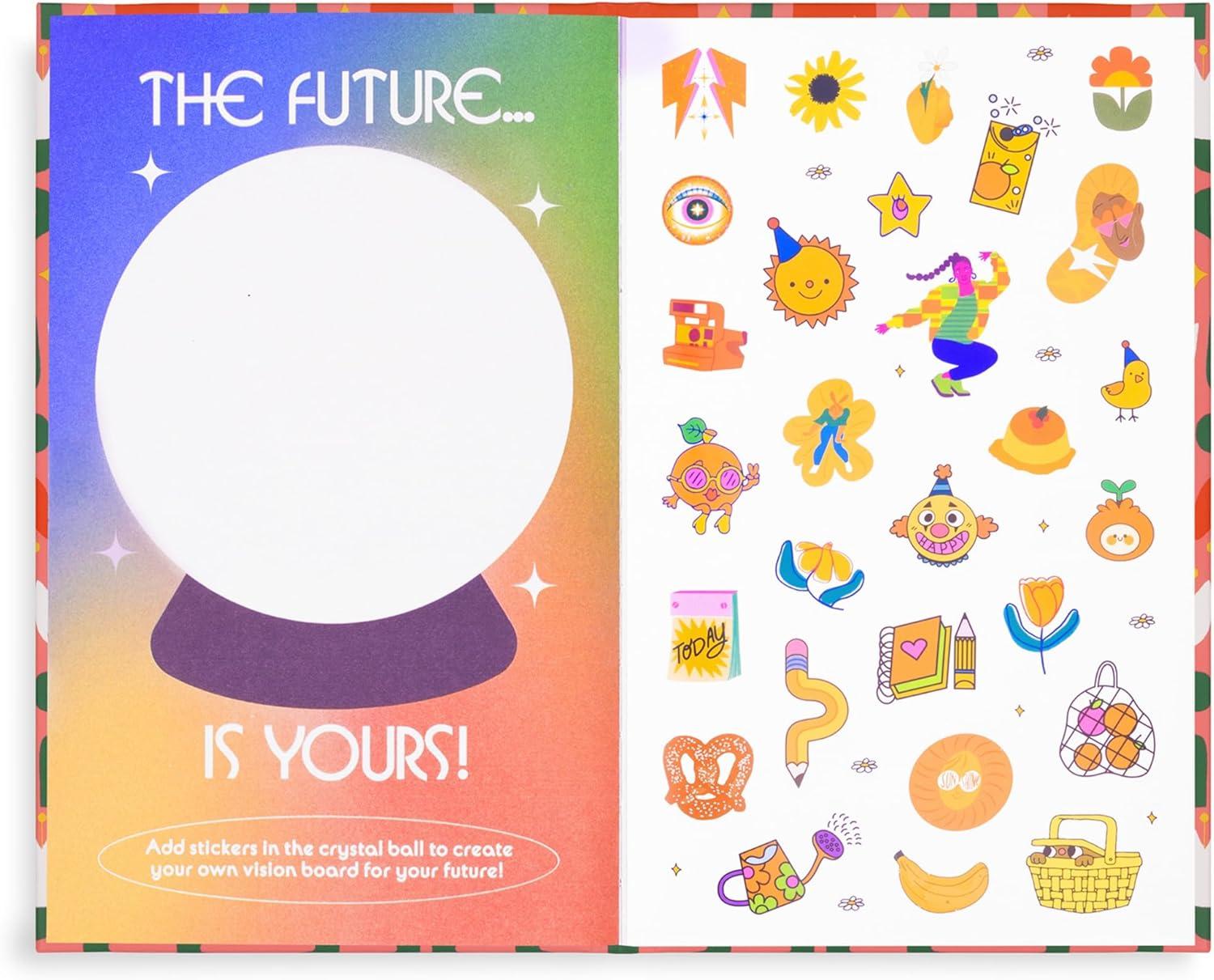 imagebando Daily Planner 20242025 Classic Weekly Planner Dated August 2024 December 2025 Self Care Journal Floral Hardcover Planner with Monthly Calendar Stickers ampamp Pockets Making It Up As I GoMid Century Tulips