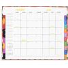 ban.do Daily Planner 2024-2025, Classic Weekly Planner Dated August 2024 – December 2025, Self Care Journal, Floral Hardcover Planner with Monthly Calendar, Stickers, & Pockets (Making It Up As I Go)(Mid Century Tulips)