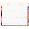 ban.do Daily Planner 2024-2025, Classic Weekly Planner Dated August 2024 – December 2025, Self Care Journal, Floral Hardcover Planner with Monthly Calendar, Stickers, & Pockets (Making It Up As I Go)(Mid Century Tulips)