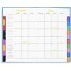 ban.do Daily Planner 2024-2025, Classic Weekly Planner Dated August 2024 – December 2025, Self Care Journal, Floral Hardcover Planner with Monthly Calendar, Stickers, & Pockets (Making It Up As I Go)(Making It Up As I Go)
