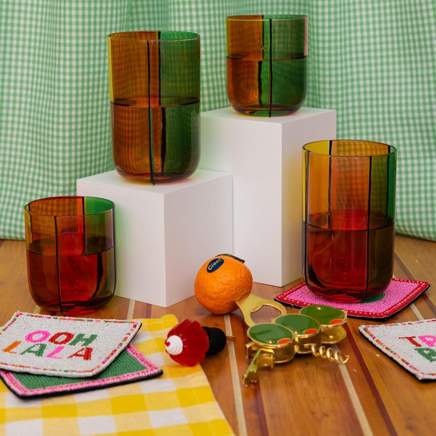 imagebando Cute Wine Stopper Novelty Bottle Cork for Wine or Champagne Metal Wine Plug Bar Tool and Home Decor Jelly Dessert