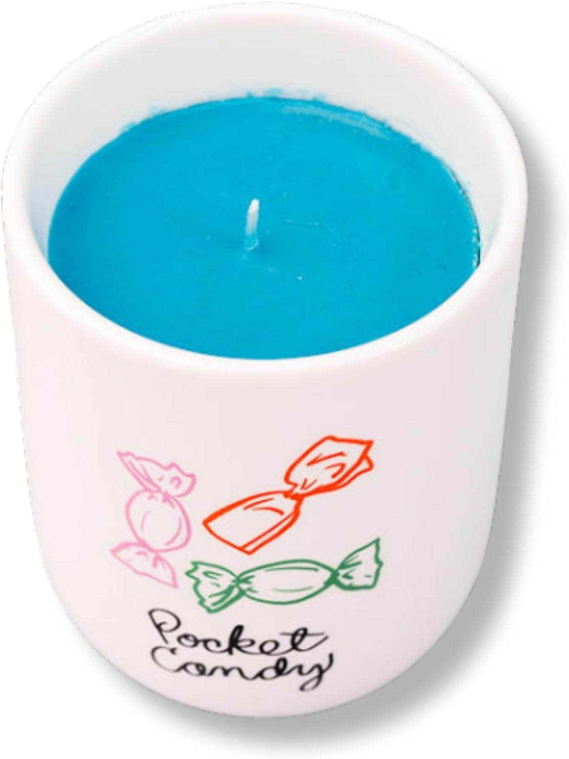 imagebando Fruity Scented Decorative Candle Cute and Aesthetic Vintage Inspired Candy Candle Pocket Candy