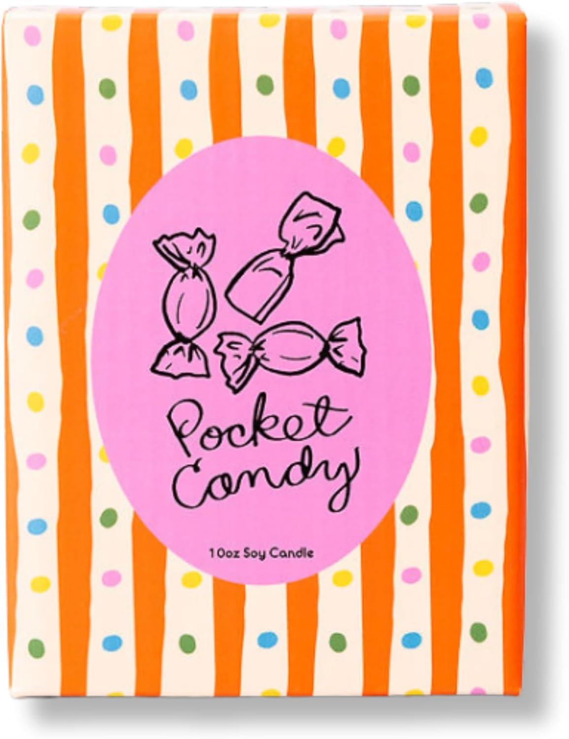 imagebando Fruity Scented Decorative Candle Cute and Aesthetic Vintage Inspired Candy Candle Pocket Candy