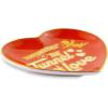ban.do Novelty Trinket Tray, Ceramic Jewelry Dish, Small Decorative Tray for Keys or Decor, Cute Heart Shaped Catchall Tray, Tunnel of Love