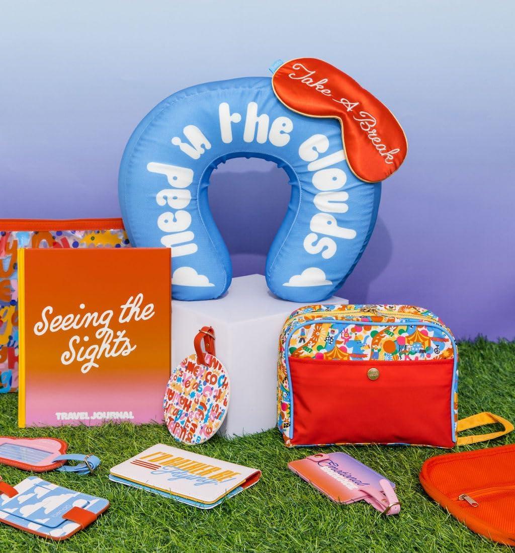 imagebando Getaway Toiletry Bag Travel Case for Toiletries or Makeup Small Travel Organizer for Women and Men Fairgrounds