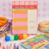 ban.do Multicolor Stacking Highlighter Set of 6 Shaped Colored Highlighters Assorted Ink Colors (Shapes)