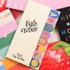 ban.do Sticky Tab Notes with Food Theme Novelty Page Flags for Annotating, Fruits