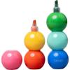 ban.do Multicolor Stacking Highlighter Set of 6 Shaped Colored Highlighters Assorted Ink Colors (Shapes)