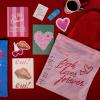 ban.do Big Canvas Bag with Shoulder Strap, Lightweight Reusable Travel Tote for Books, Beach or Produce, Library Card (Pink)