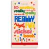 ban.do Issues 8 and 10 Sticker Books Bundle, Colorful and Motivational Sticker Packs with Aesthetic Stickers for Scrapbooking, Planners, and Journals