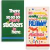 ban.do Issues 8 and 10 Sticker Books Bundle, Colorful and Motivational Sticker Packs with Aesthetic Stickers for Scrapbooking, Planners, and Journals