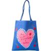 ban.do Big Canvas Bag with Shoulder Strap, Lightweight Reusable Travel Tote for Books, Beach or Produce, Pastries and Books