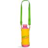 ban.do Stainless Steel Insulated Water Bottle, 25 oz Pink Metal, Neoprene Bottle Holder, Crossbody Sling, BPA Free, Stars