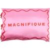 ban.do 26″ x 20″ Double Sided Satin Pillow Case Set of 2, Envelope Style Tuck Closure and Bow Tie Closure, Cherry Lips