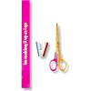 ban.do Desk Set for Office with Scissors, Ruler and Staple Remover, Colorblock